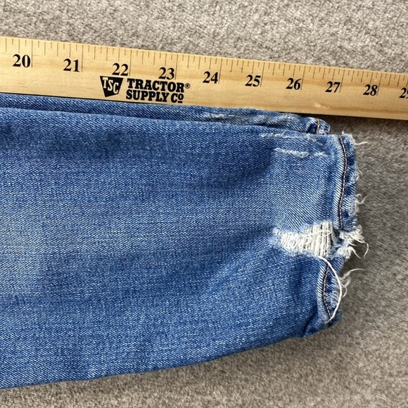 Moussy Vintage skinny jeans mild distressing size 30 edgy grunge preppy - Picture 10 of 10